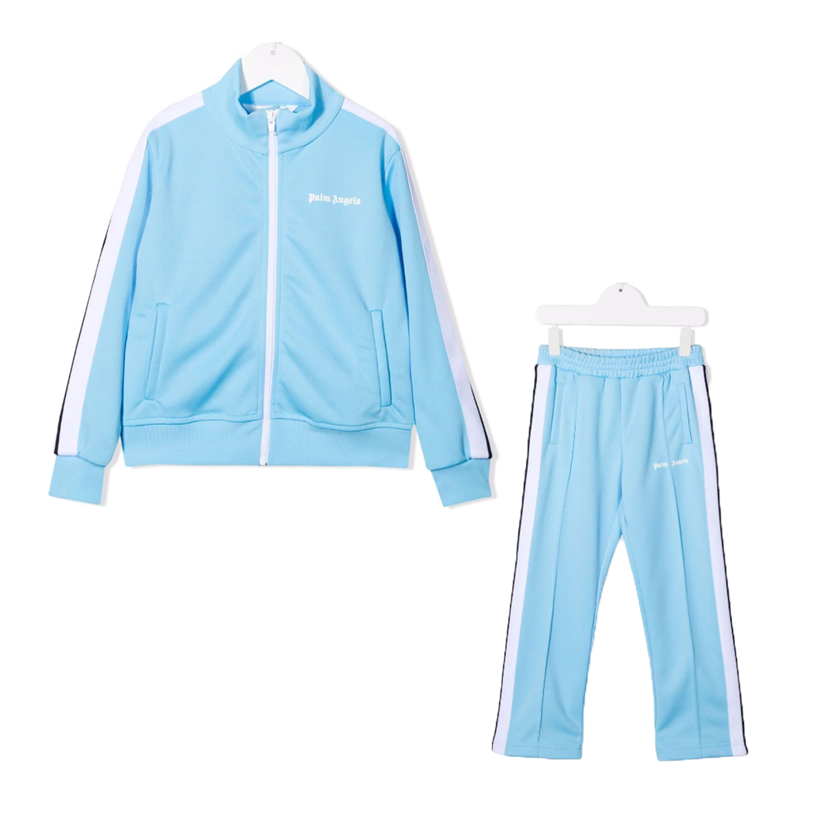 PALM ANGELS JUNIOR TRACKSUIT IN LIGHT BLUE
